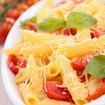 Pasta Gratin mit geschmorten Tomaten
