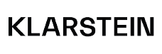 Das Bild zeigt das Logo "Klarstein" in großen, schwarzen Buchstaben auf weißem Hintergrund. Es steht für eine Marke, die innovative Produkte für Haus und Garten anbietet.