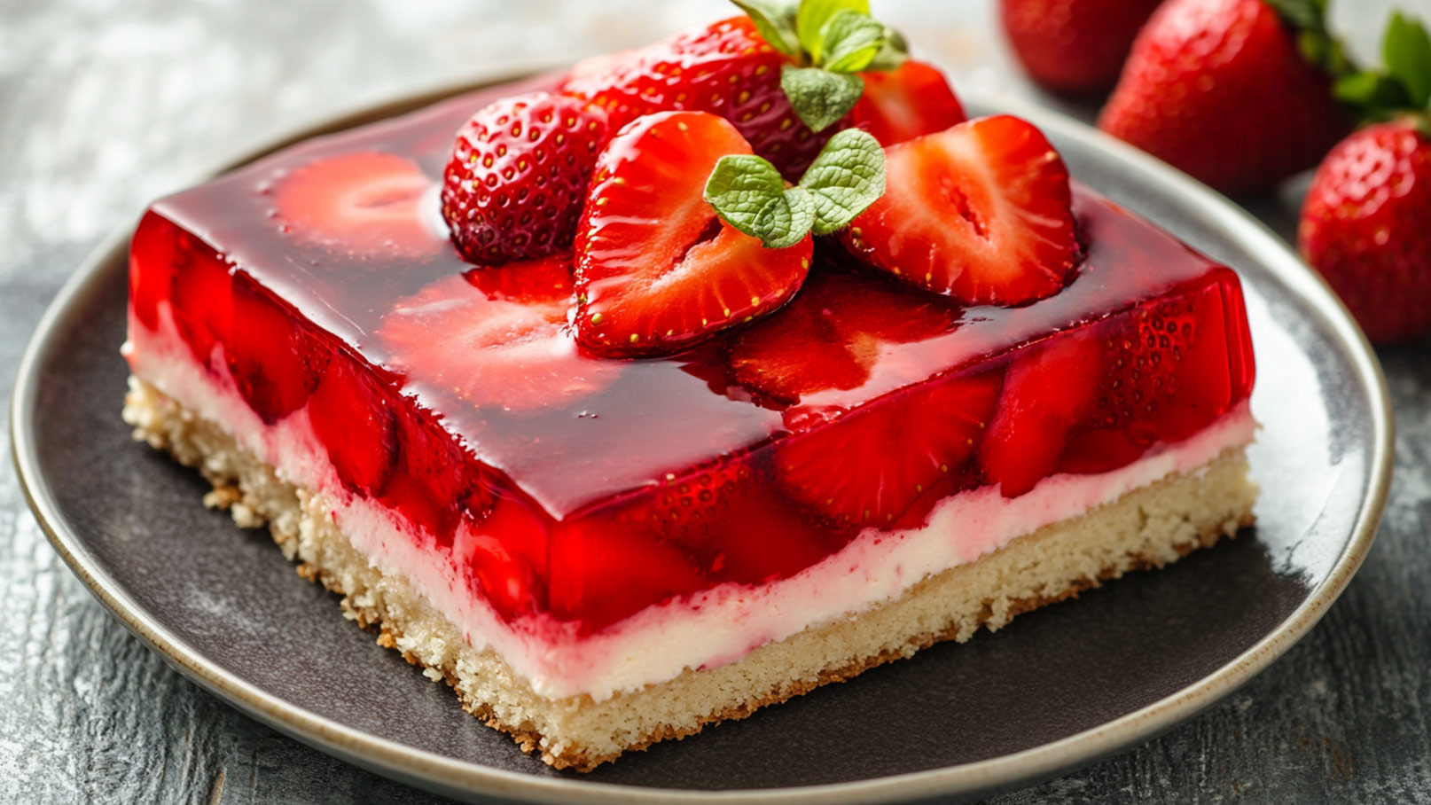 Erdbeer-Mascarpone-Schnitten | Kochgourmet