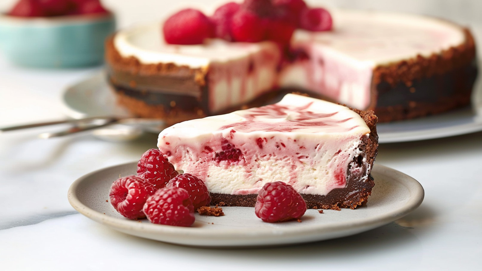 Käsekuchen mit Himbeeren | Kochgourmet Käsekuchen mit Himbeeren | Kochgourmet