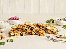 Image of 5-Zutaten-Quesadillas mit Pilzen