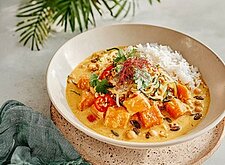 Image of Feines Kürbiscurry in Kokosmilch