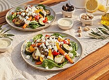 Image of Ofengemüse-Salat mit Feta