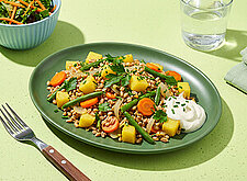 Image of Dinkel-Gemüse-Pfanne