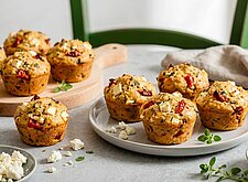 Image of Herzhafte Muffins mit Feta