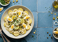 Image of Kartoffelsalat mit Senfsoße