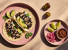 Image of Champignon Tacos mit Limette und Avocado