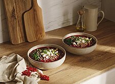 Image of Rote Rüben Ramen mit Feta