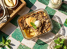 Image of Apple Crumble Baked Oats