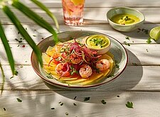 Image of Scampi-Papaya Salat