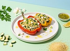 Image of Ofen Paprika mit Kräuter Couscous