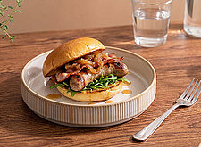 Image of Bacon Bratwurst Burger