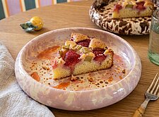 Image of Erdbeer-Rhabarber-Kuchen