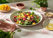 Image of Rucola-Caprese mit Mango-Chili Dressing