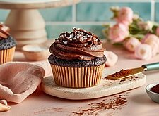 Image of Vegane Cupcakes mit Schoko Buttercreme