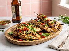 Image of Grill-Hähnchen mit Bier-Marinade