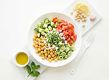 Image of Bunter Kichererbsensalat