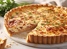 Image of Käse-Speck-Kuchen mit Kräutern