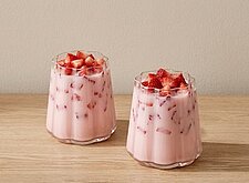 Image of Cremige Erdbeer Agua Fresca