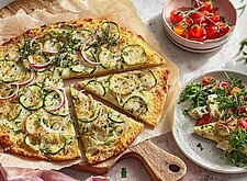 Image of Veganer Flammkuchen