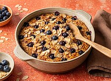 Image of Ofen Birchermüesli mit Heidelbeeren