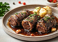 Image of Rinderrouladen mit Spinatfüllung