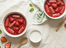 Image of Rhabarber Erdbeer Grütze