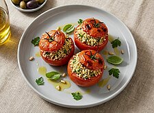Image of Gefüllte Tomaten mit Kräuter-Couscous