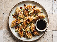 Image of Reispapier-Dumplings mit Garnelenfüllung