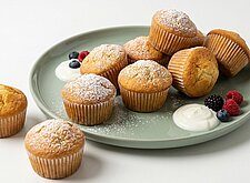 Image of Saftige Joghurt-Muffins