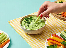 Image of Rohkost mit Kräuterdip