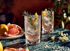 Image of Salziger Holunderblüten Mocktail