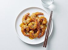 Image of Knusprige Honig-Garnelen