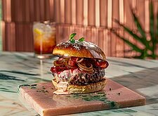 Image of Flammkuchen Burger