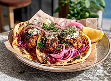 Image of Cevapcici Pita Oriental Style