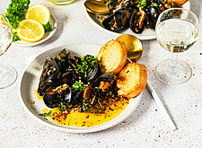 Image of Muscheln in Knoblauchbutter