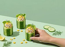 Image of Gefüllte Gurke to go