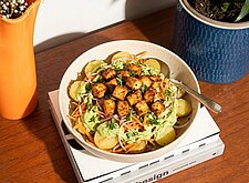 Image of Kartoffelsalat mit Crunchy Tofu