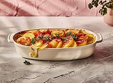 Image of Kartoffelgratin mit Sauce Hollandaise