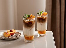 Image of Peach Iced Latte