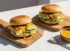 Image of Maultaschenburger Thai Curry Style