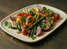 Image of Grillgemüse mit Senf-Bier-Vinaigrette