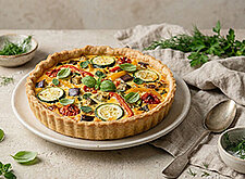 Image of Quiche mit Ratatouille
