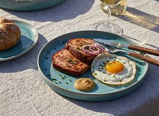 Image of Leberkäse mit Spiegelei