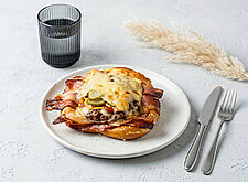 Image of Cheeseburger Brezeln aus dem OptiGrill