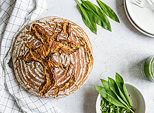Image of Bärlauch Brot mit Sauerteig