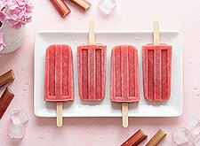 Image of Rhabarber Eis am Stiel