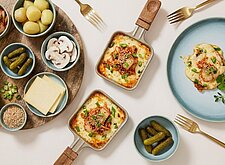 Image of Kimchi Raclette mit Sesam und Frühlingszwiebeln