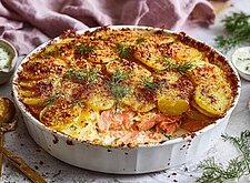 Image of Kartoffel-Lachs Gratin