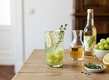 Image of Trauben Fizz mit Verjus